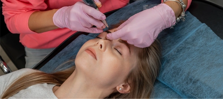 How long does eyebrow threading take?